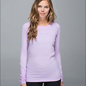 Lululemon swiftly tech long sleeve crew purple 6